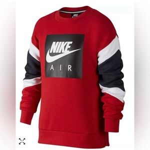 Authentic Nike Crew Side Zip Sweatshirt Men’s Large CD9220-687